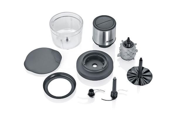 Severin Multihakker Cordless 200 watt stål/sort